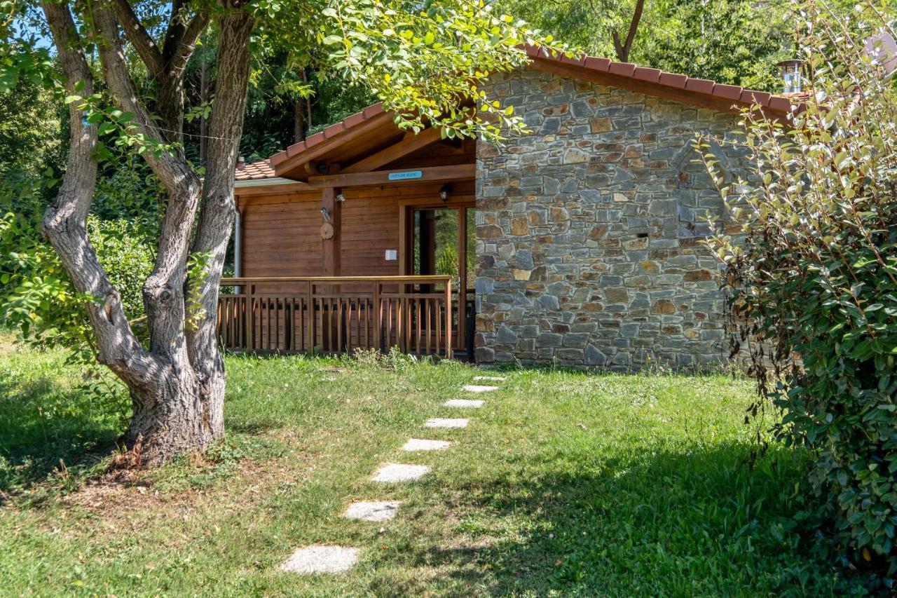 Le Hameau Du Comte De Foix - 11 Chalets En Ariege Mercus-Garrabet エクステリア 写真